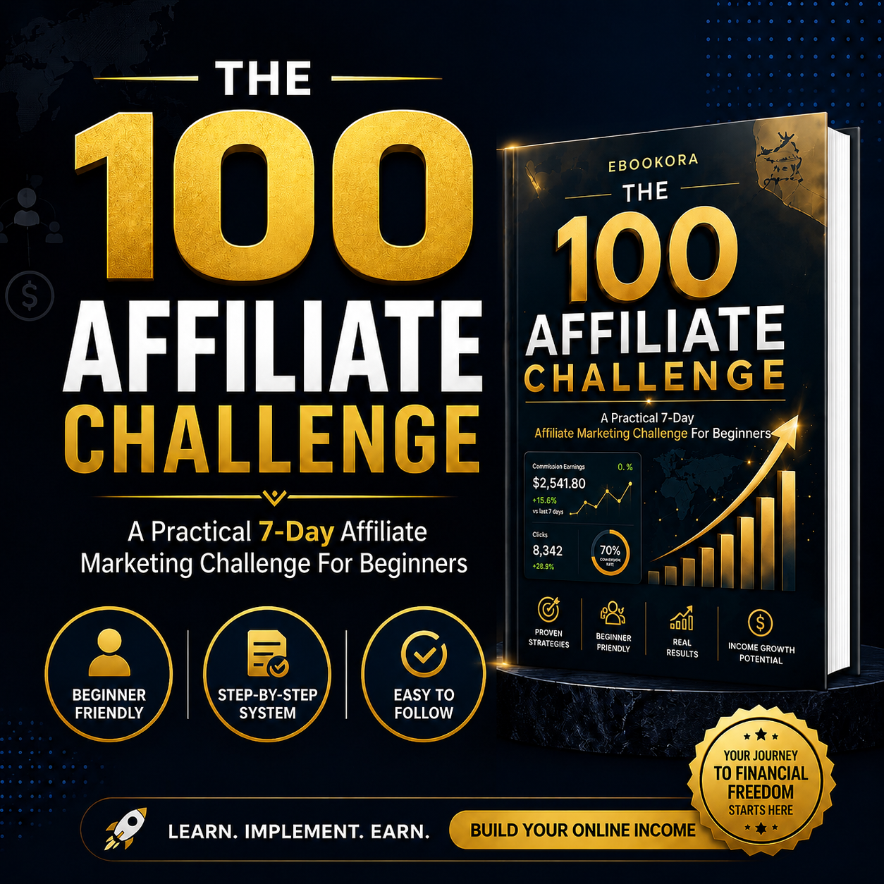 The $100 Affiliate Challenge: From Zero to Your First Commission in 7 Days